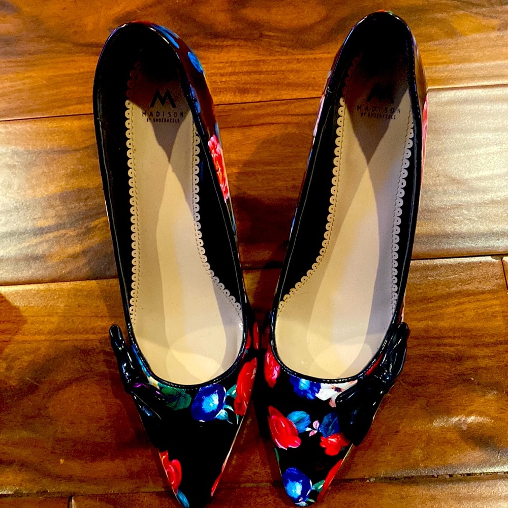 Nice floral. High heels